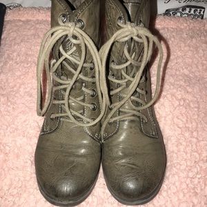Army Green Boots